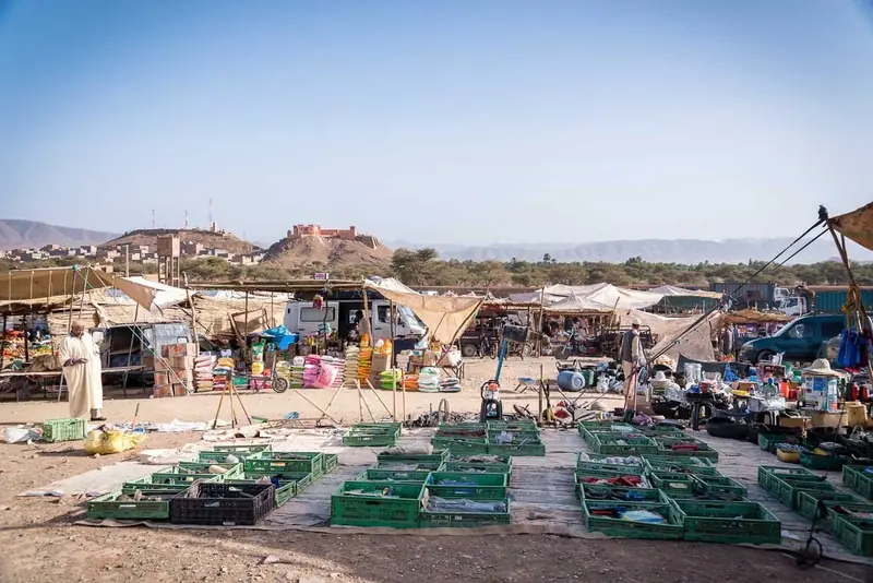 Weekly market in Agdz