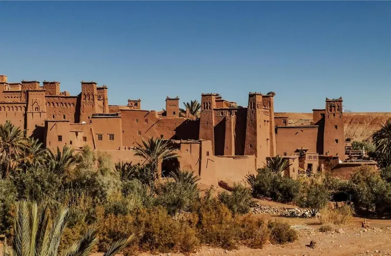 Earthen towers of Ksar Ait Ben Haddou